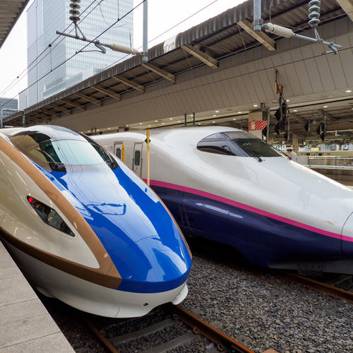 Hochgeschwindigkeitszug Shinkansen 