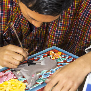 Traditional School of Arts in Thimphu