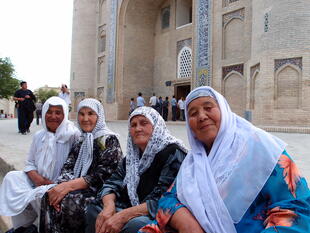 turkmenische Frauengruppe 