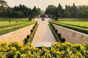 Gedenkstätte Raj Ghat 