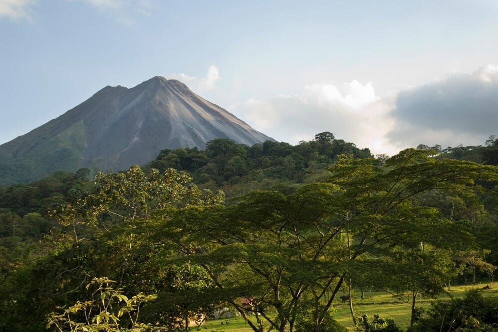Blick auf den Arenal‑Vulkan