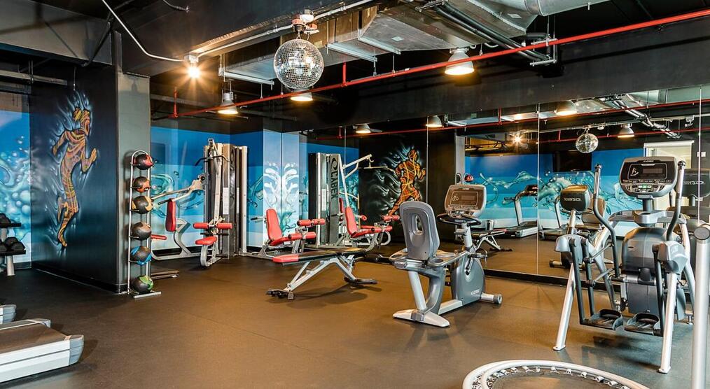 Fitnessbereich