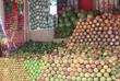Fruchtstand auf einem Markt