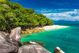 Strand in der Region Cairns