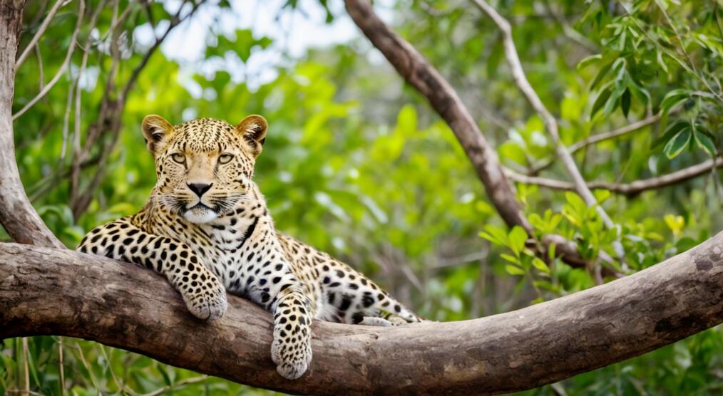 Beobachtung eines Leoparden bei einer Sri Lanka Reise