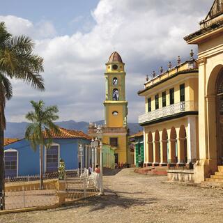 Kirchenvorplatz in Trinidad