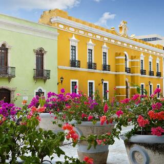 Koloniales Flair in der Altstadt von Campeche