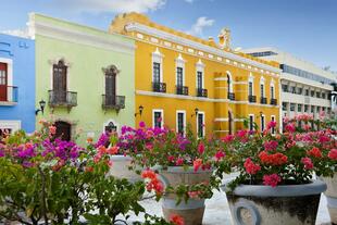 Koloniales Flair in der Altstadt von Campeche