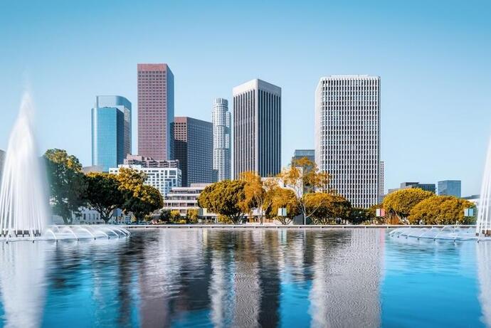 Skyline von Los Angeles 
