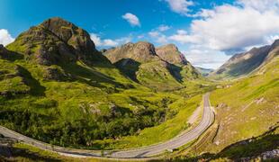 Three Sisters in Glen Coe
