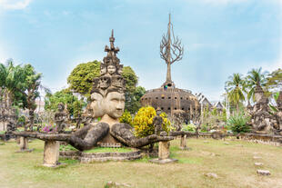 Buddha Park in Vientiane