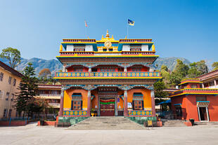 Kloster in Pokhara