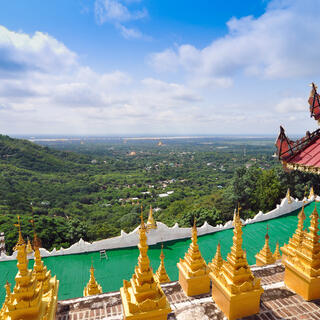 Blick von Mandalay Hill