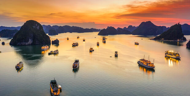 Vietnam & Kambodscha Landschaft