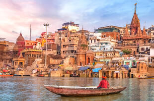 Stadtarchitektur Varanasi
