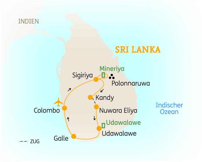 8 Tage Sri Lanka Rundreise Kompakt 2020