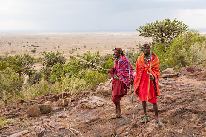 Wanderungen mit den Massai