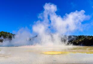 Heiße Quelle in Rotorua 