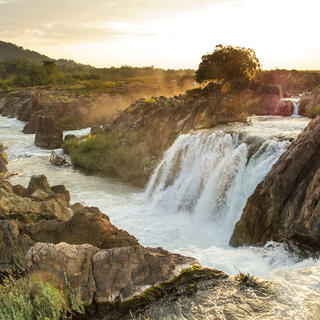 Mekong Wasserfall