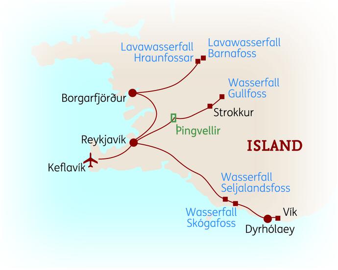 8 Tage Island Standortreise Impressionen im Winter 2023