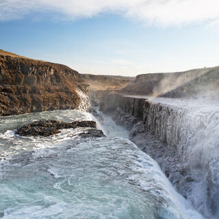Gullfoss Wasserfall