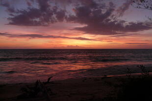 Traumhafter Sonnenuntergang auf Sansibar