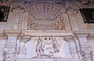 Details des Triumphbogens