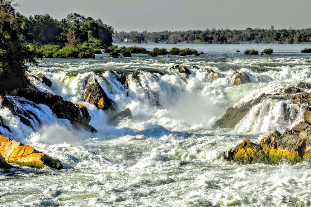 Khone Phapheng Wasserfall
