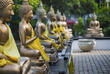 Buddha-Statuen in Colombo