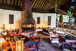 Gemeinschaftsraum in der Arumeru Lodge in Tansania