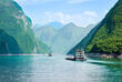 Schiff auf dem Yangtze