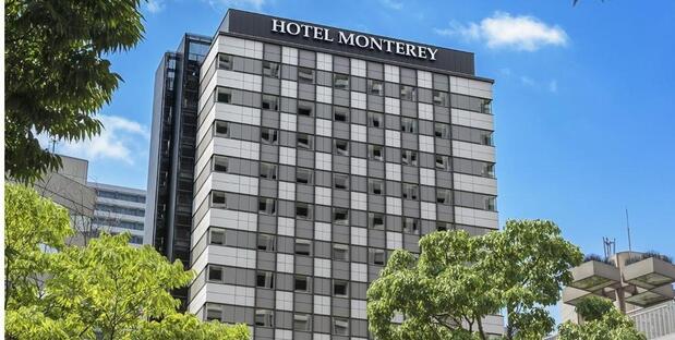 Aussenansicht des Hotels Monterey Le Frere