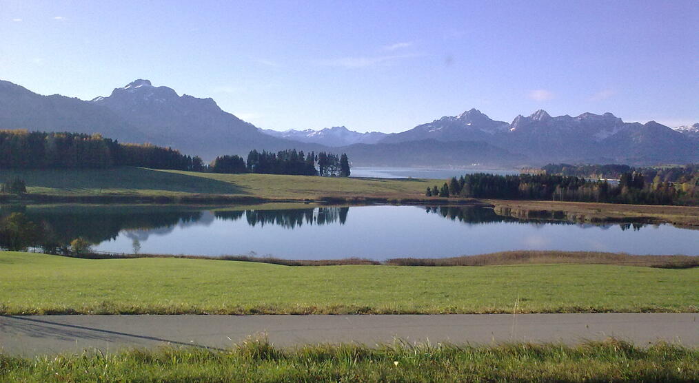 Aussicht auf den Bannwaldsee