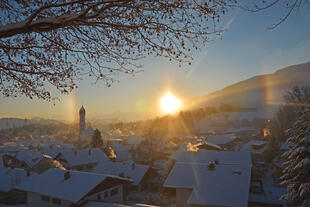 Bezaubernde Winterlandschaft in Nesselwang