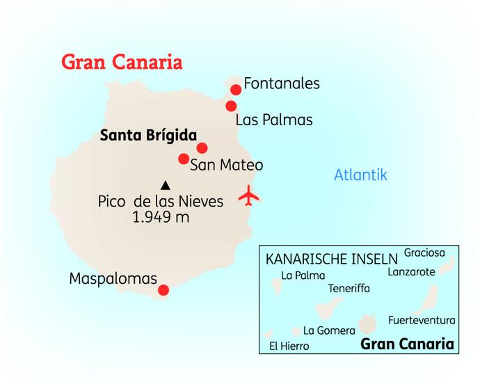 8 Tage Kanaren Reise Gran Canaria Wandern 2020