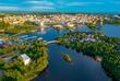 Blick auf Oulu 