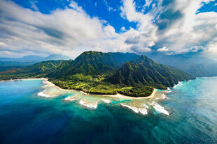 Hawaii Küste Kauai