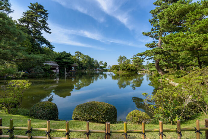 Kenroku-Gärten in Kanazawa