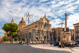 Platz in Catania