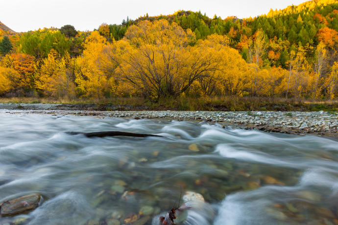 Arrow River im Herbst
