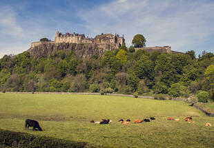 Blick auf Stirling Castle