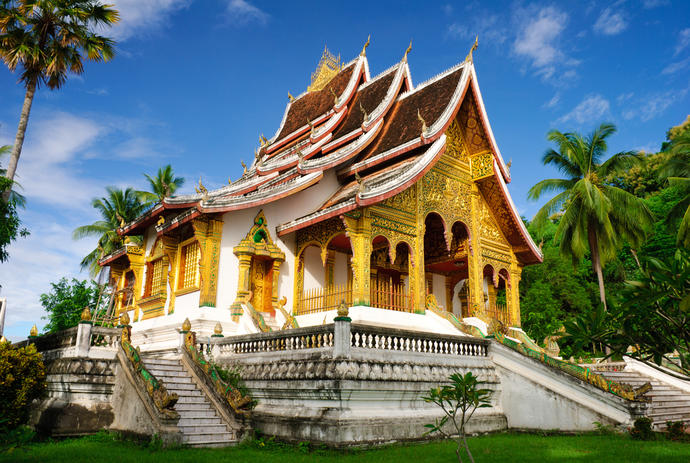 Tempel in Luang Prabang 