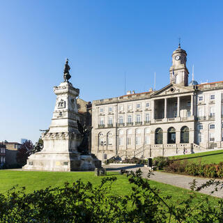 Der Börsenpalast in Porto