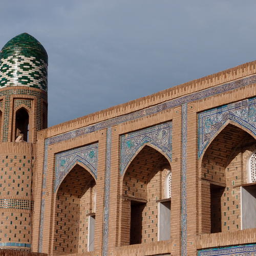 Hotel „Orient Star Chiwa“ vorherige Medrese Kultuq Murad Inaq in Khiva 