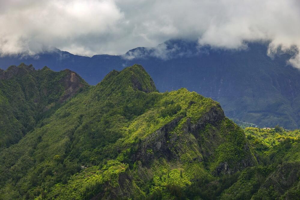 Landschaft des Cirque de Salazie