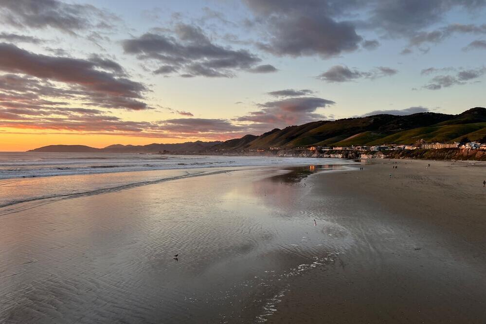 Sonnenuntergang am Pismo Beach