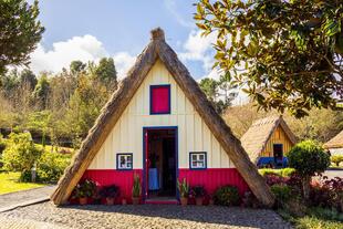 traditionelles Holzhaus