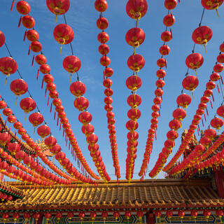 Chinesische Lampions 
