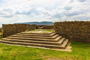 Ruinen des Palastes in Axum