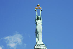Freiheitsstatue in Riga 